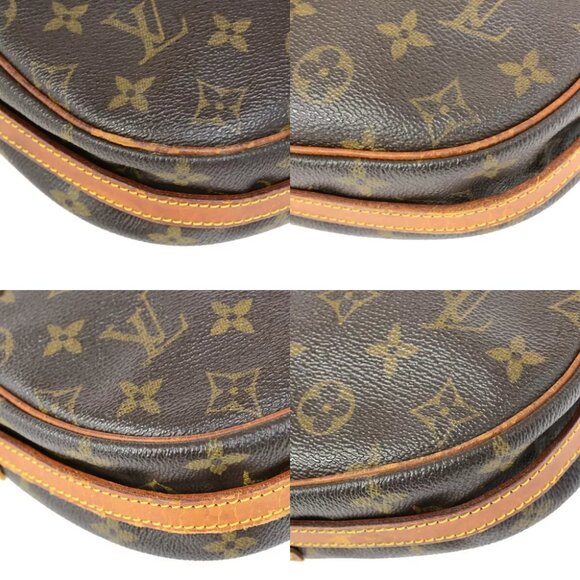 LOUIS VUITTON Jeune Fille MM Shoulder Bag Monogram Leather Brown M51226 61YF143 - Picture 6 of 14